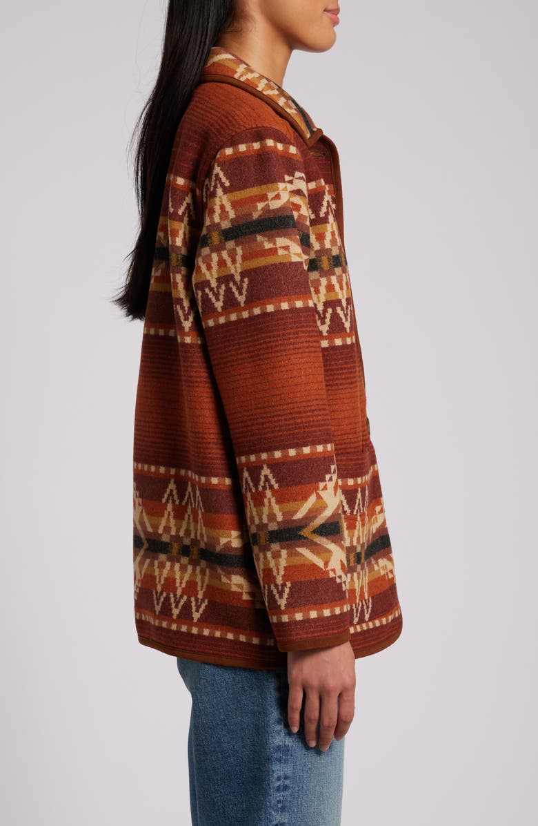 Pendleton Reversible Wool Coat, Alternate, color, 