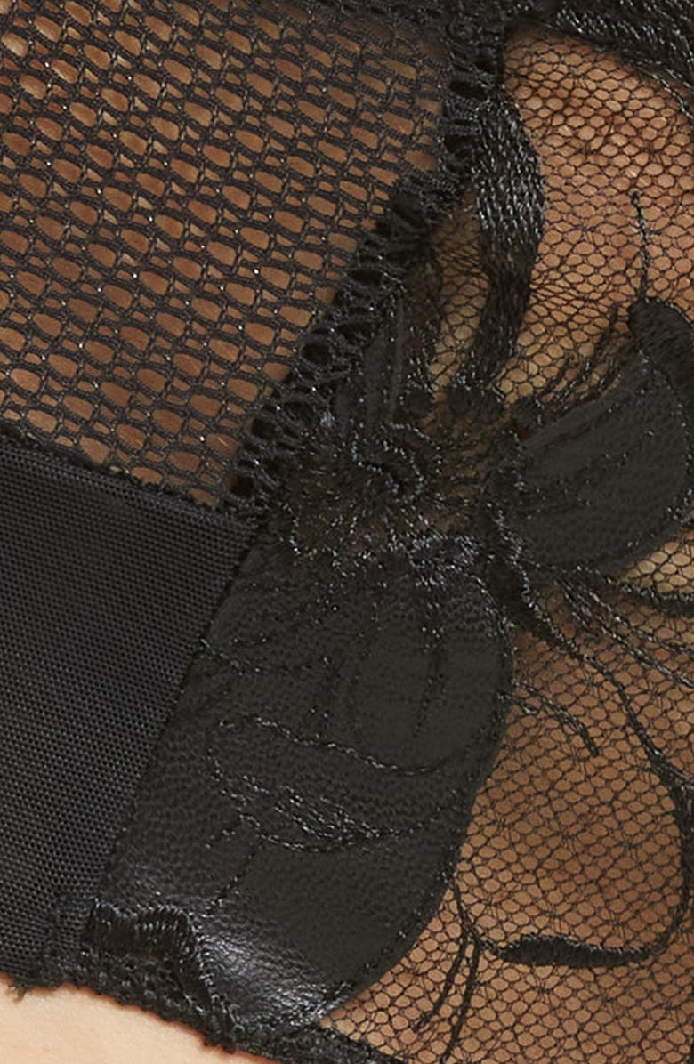 Chantelle Lingerie Fleurs Floral Embroidered Hipster Panties, Alternate, color, 