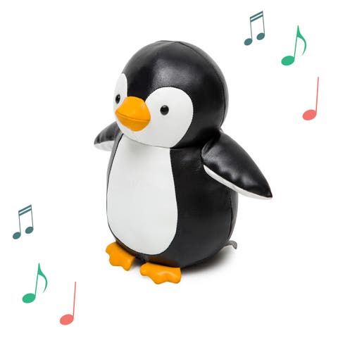 Musical Animals - Penguin, Plush Baby Music Box, Nursery Toy & Décor