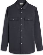 Bugatchi Knit Button-Up Shirt