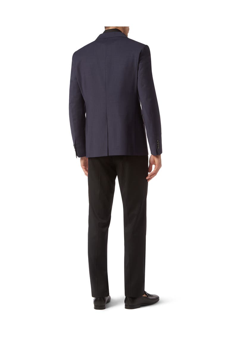 Blazer Embroidered Logo Men, Alternate, color, darkblue
