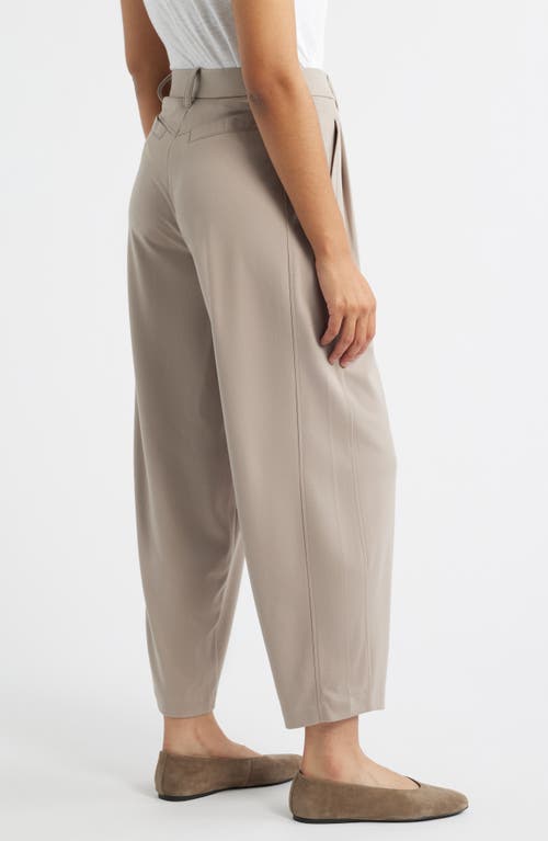 Wit & Wisdom Ultra Skyrise Pleated Relaxed Barrel Leg Ankle Pants In Pattern