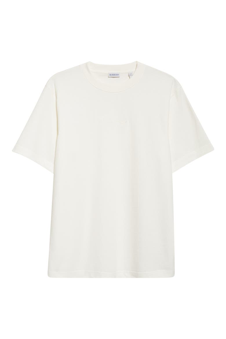 Ryan Chain Stitch Logo T-Shirt, Alternate, color, CHALK