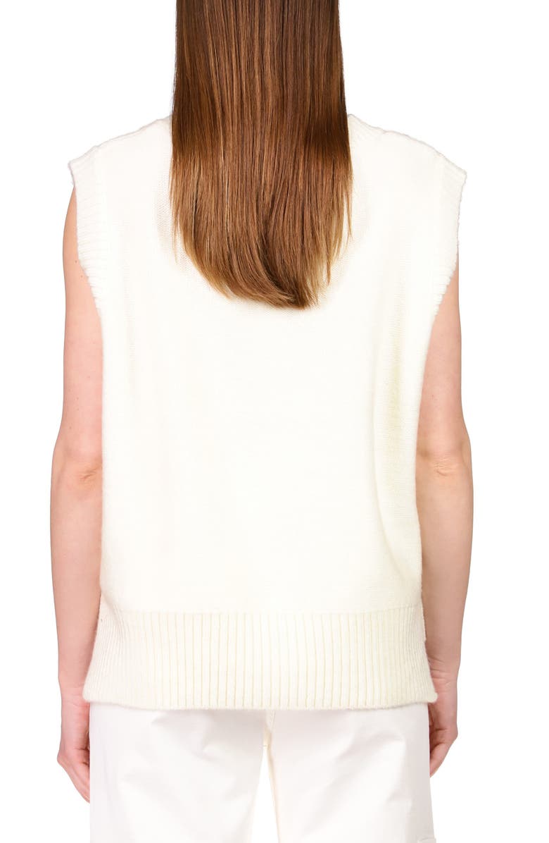 Sanctuary Cozy Cable Sweater Vest, Alternate, color, 