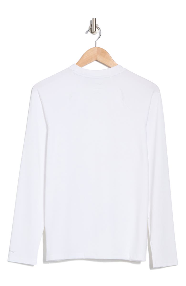 Nike Long Sleeve Hydroguard Top, Alternate, color, White