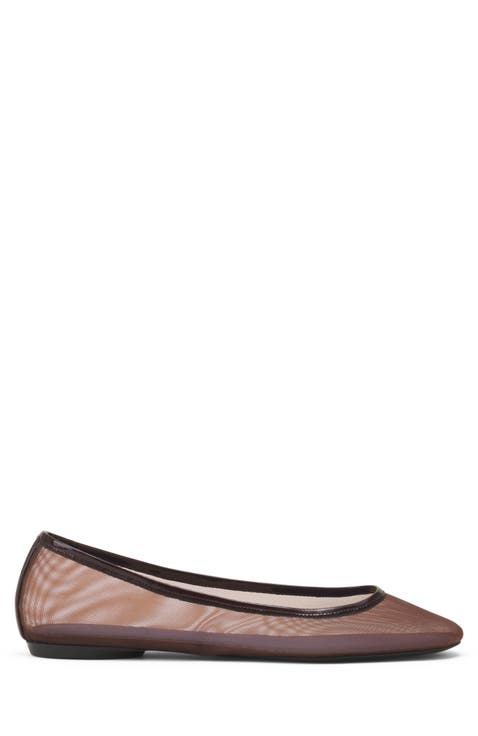 The Ballerina Flat In Mesh