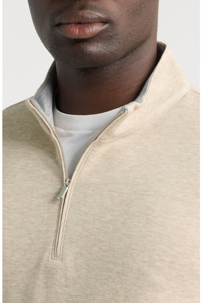 Crown Comfort Quarter Zip Pullover, Alternate, color, STONE