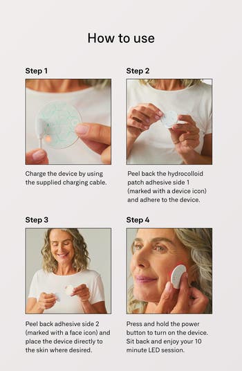 2-in-1 Skincare Mini LED Red Light Device