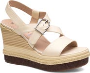Johnston & Murphy Addison Asymmetric Slingback Platform Wedge Sandal