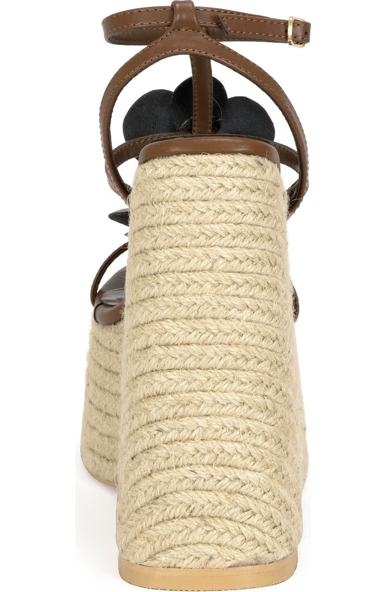 AZALEA WANG Barossa Espadrille Ankle Strap Platform Wedge Sandal, Alternate, color,