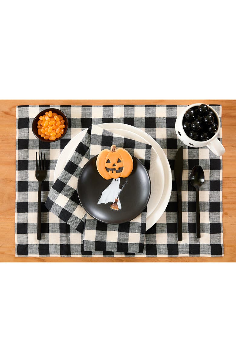 Solino Home Linen Placemats - Morgan Check, 14" x 19", Alternate, color, 