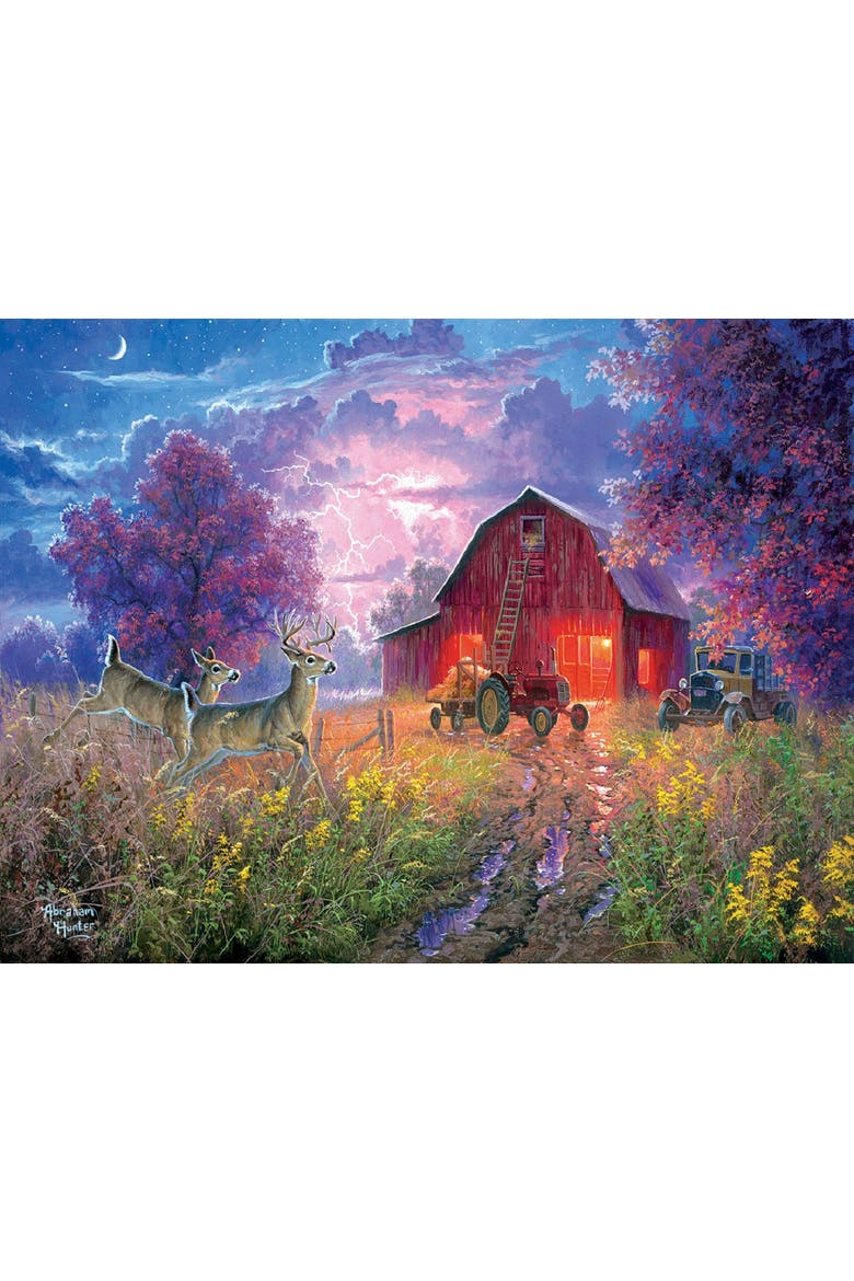 Night Run 500 piece Jigsaw Puzzle for Adults, Alternate, color, Multicolor