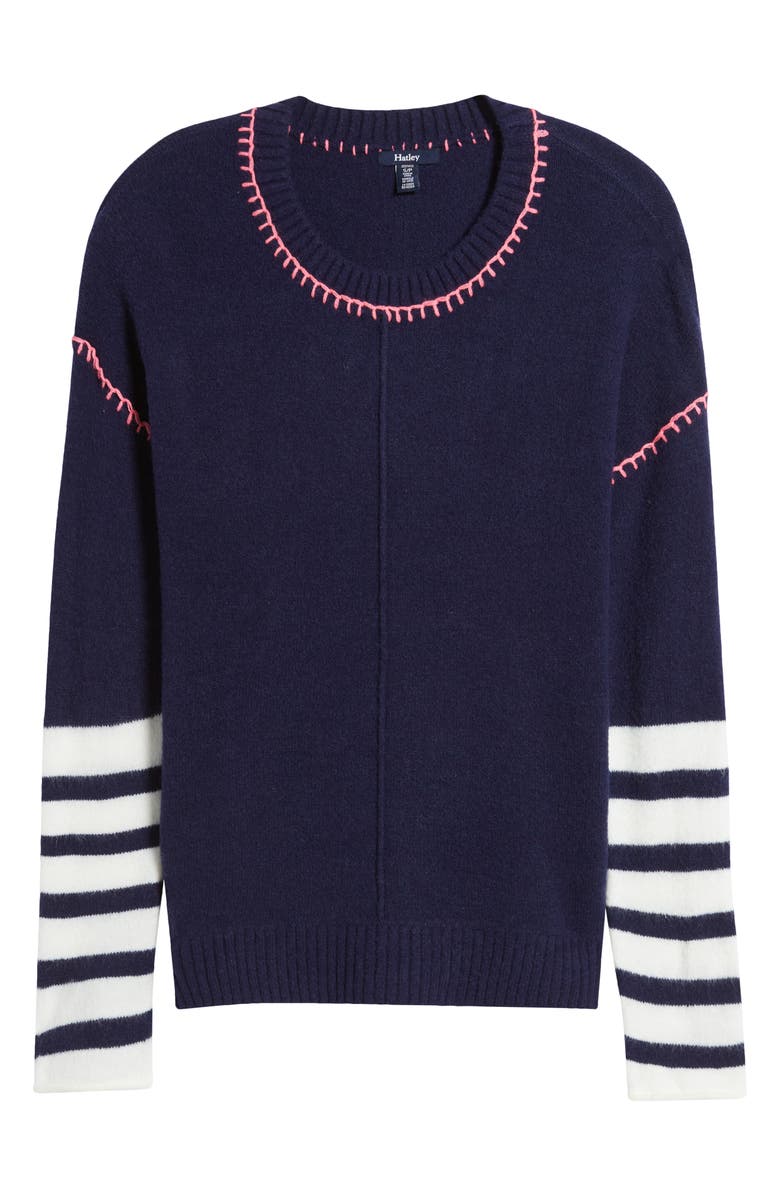 Hatley Avery Blanket Stitch Sweater, Alternate, color, 