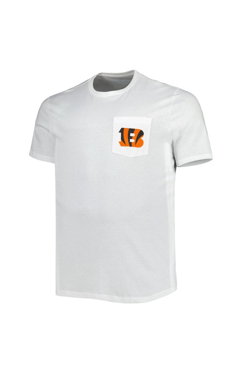 vineyard vines Men's Vineyard Vines White Cincinnati Bengals Big & Tall Helmet T-Shirt, Alternate, color, White