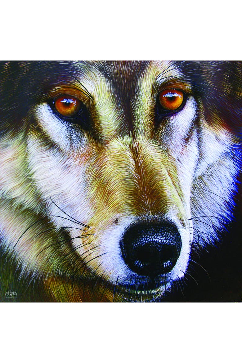 Wolf Face 1000 piece Jigsaw Puzzle for Adults, Alternate, color, Multicolor