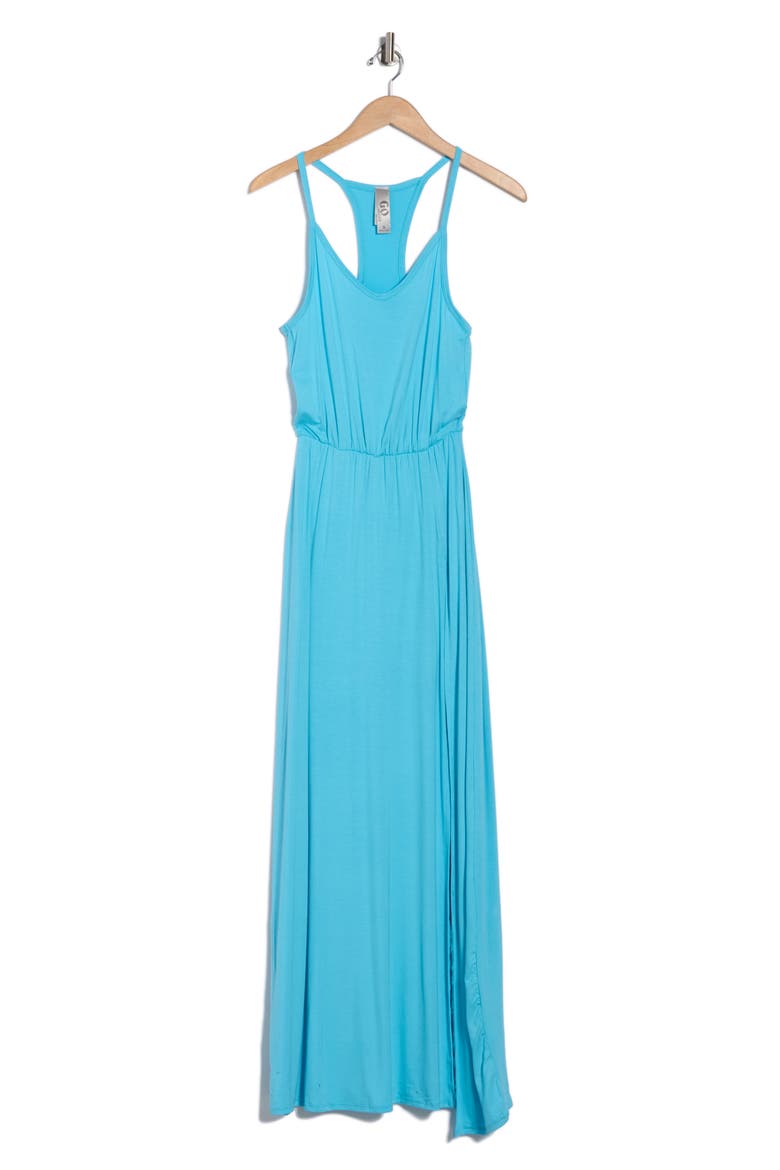 Sleeveless Maxi Dress, Alternate, color, LIMPET SHELL