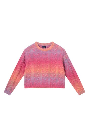 Andy & Evan Kids' Ombré Sweater In Multi