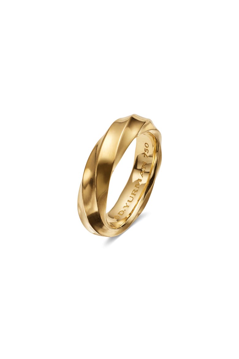 Cable Edge™ Band Ring in Recycled 18K Gold, 6mm, Alternate, color, 18K GOLD RECYCLED