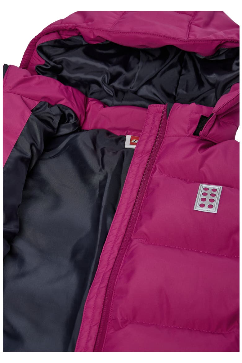 Kids' Water Repellent Puffer Jacket, Alternate, color, PINK