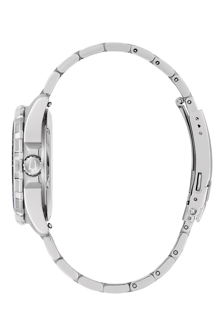 Marine Star Series B Bracelet Watch, 41mm, Alternate, color, SILVER-TONE