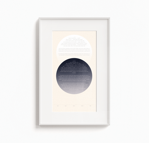 Circles Ketubah