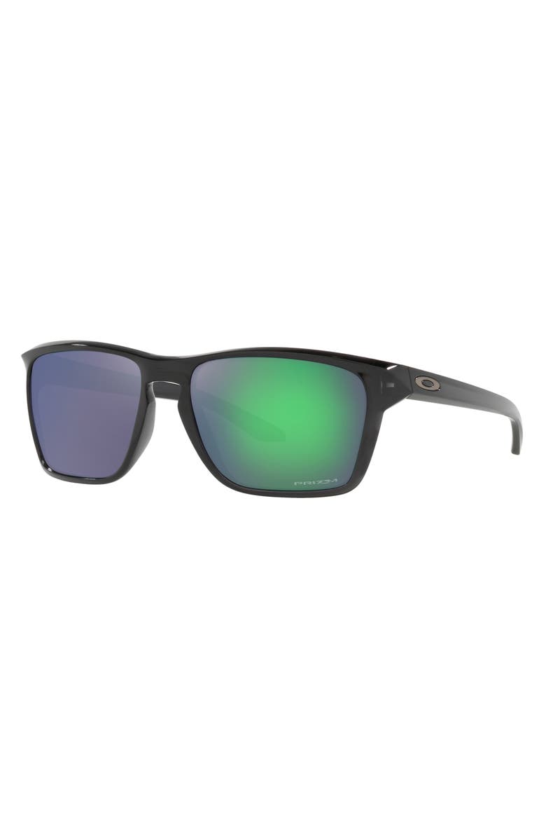 Oakley Sylas 60mm Prizm<sup>™</sup> Rectangular Sunglasses, Alternate, color, 
