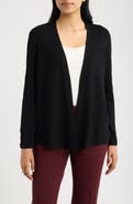 AK ANNE KLEIN Side Slit Cardigan