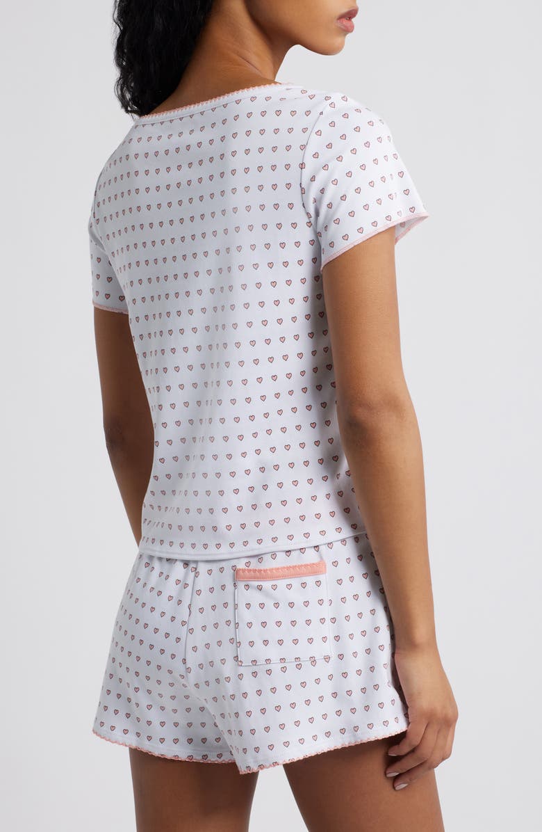 COZYLAND Suzie Pima Cotton Pajamas, Alternate, color, Blush