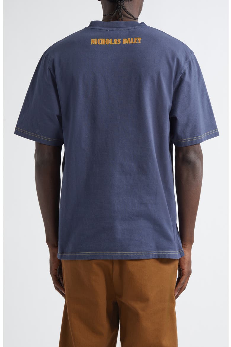 Slygo Graphic T-Shirt, Alternate, color, NAVY