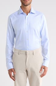 Eton Slim Fit Houndstooth Twill Shirt