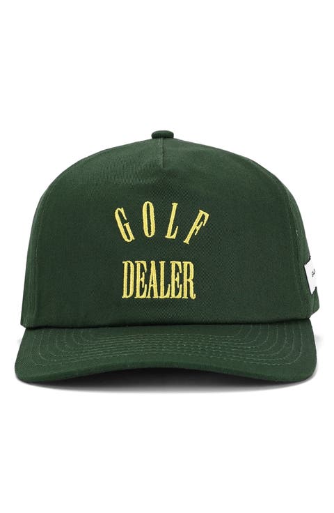 Golf Dealer Embroidered Cotton Baseball Cap