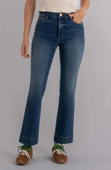 Kelsey Fab Ab High Waist Kick Flare Jeans