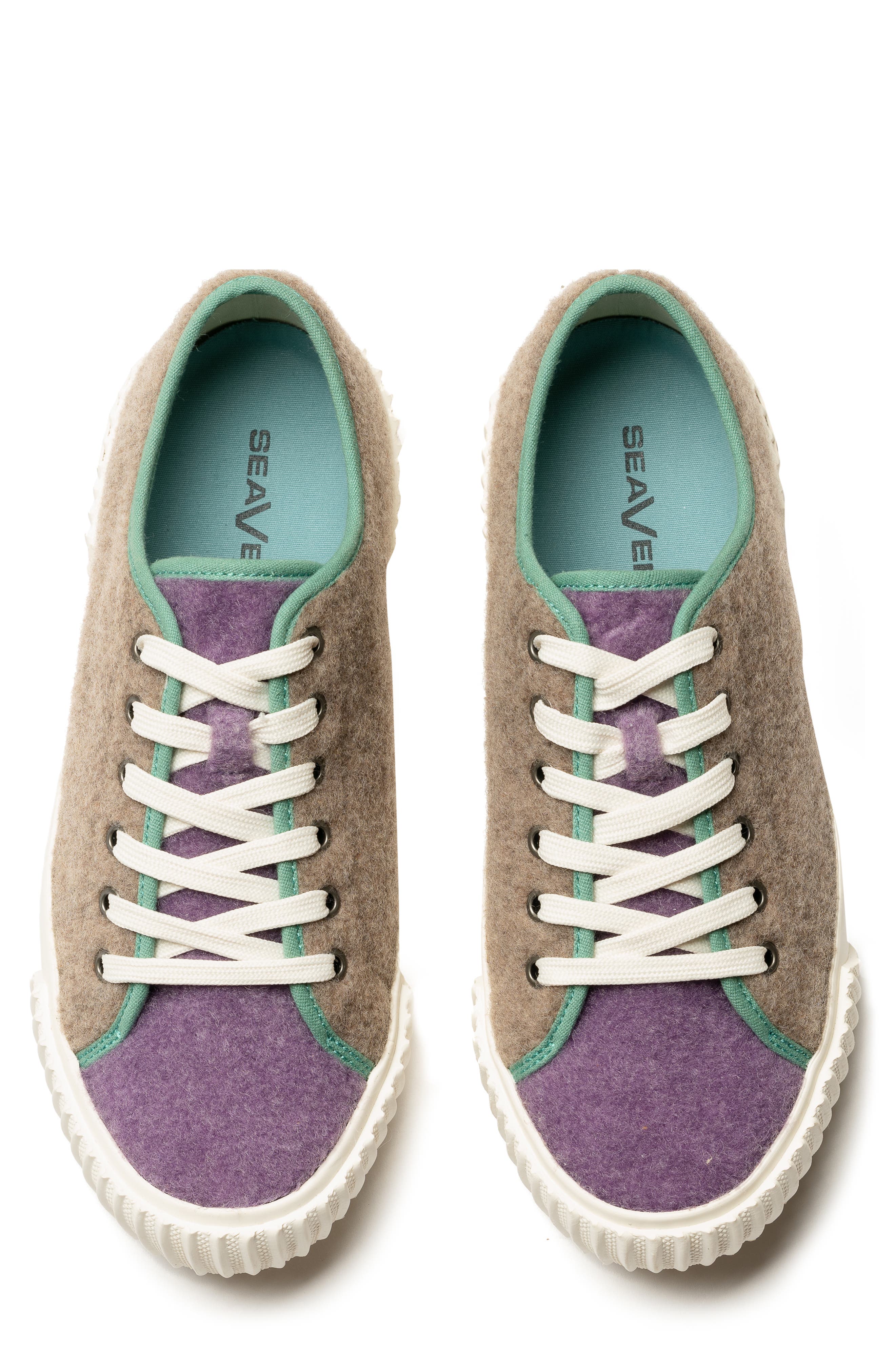 SeaVees Wheeler Felted Wool Sneaker, Alternate, color, 