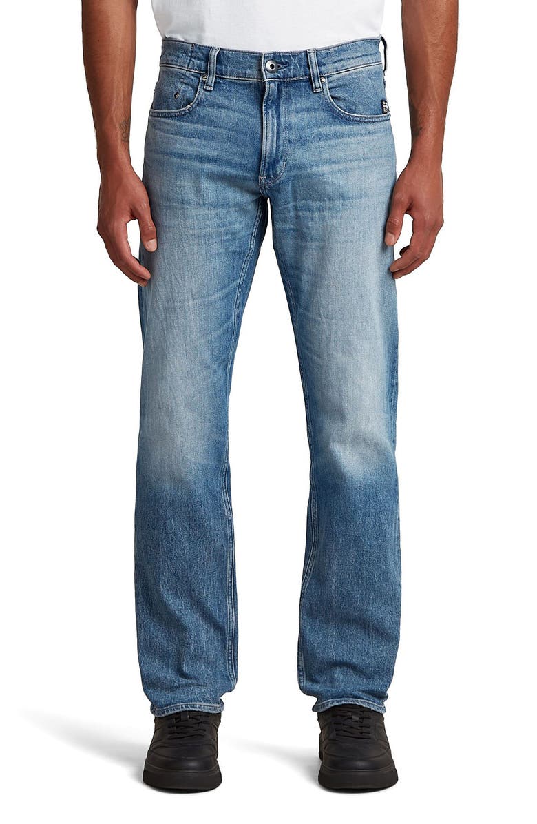 G-STAR Mosa Straight Jeans, Main, color, Sun Faded Blue Donau