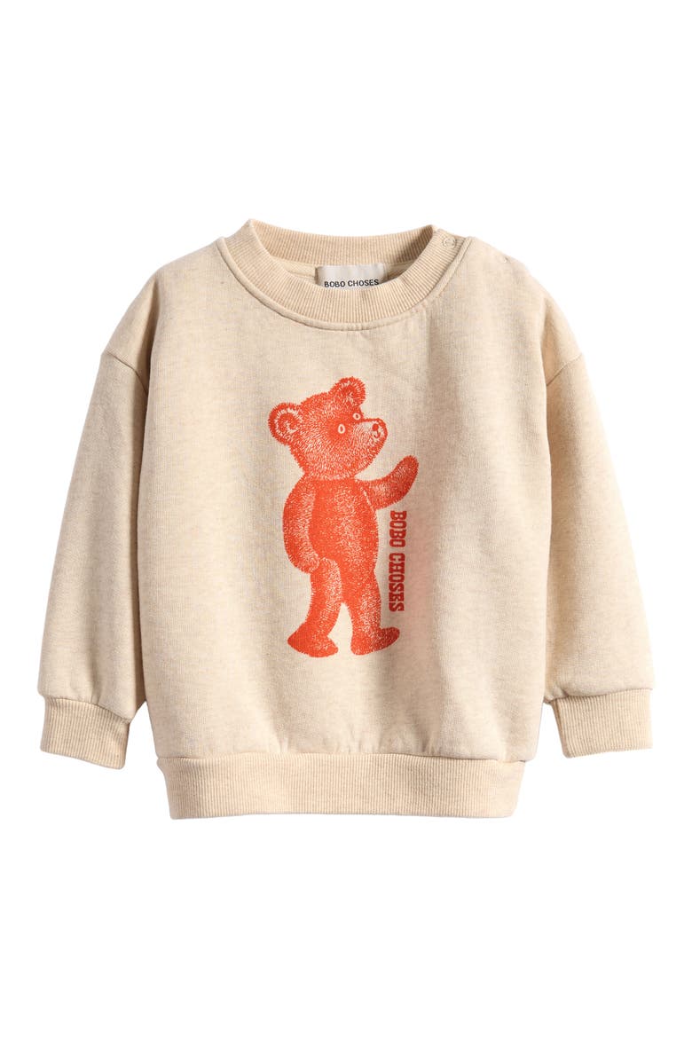 Softpaw Cotton Blend Sweatshirt, Main, color, OFF WHITE