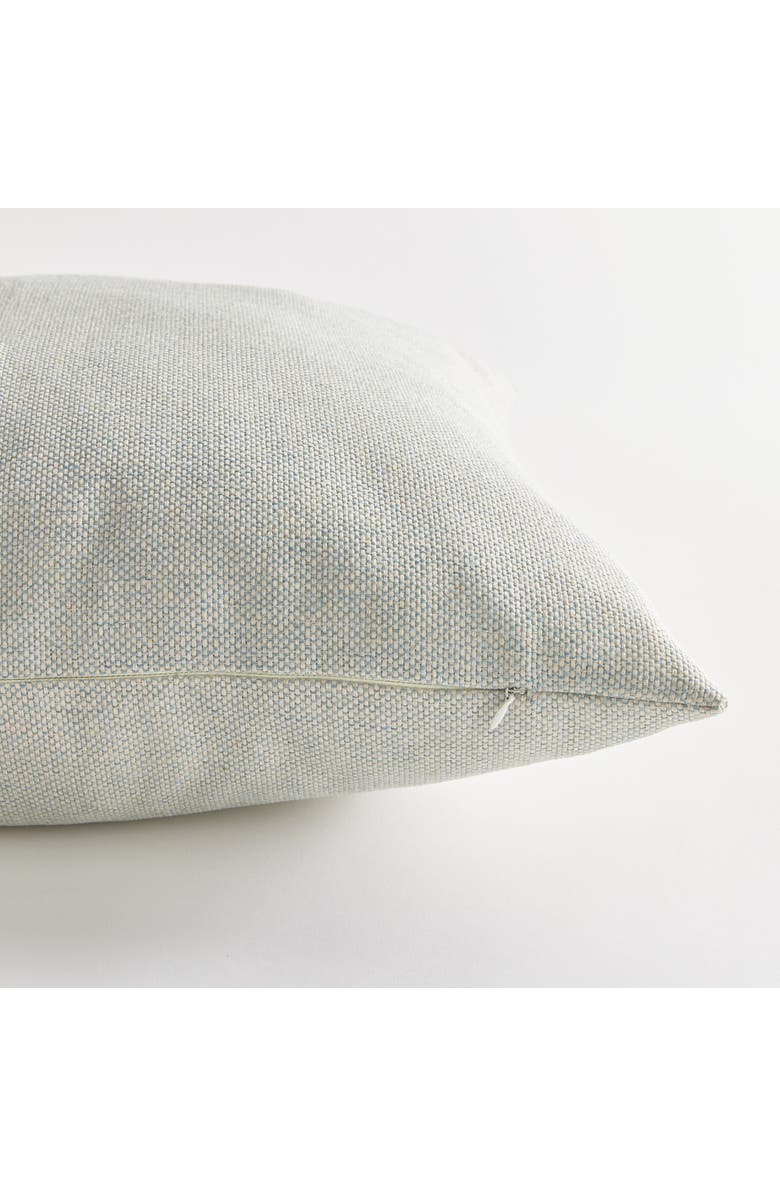 Napa Home & Garden Gage Square Indoor or Outdoor Throw Pillow, 24" x 24", Alternate, color, Blue