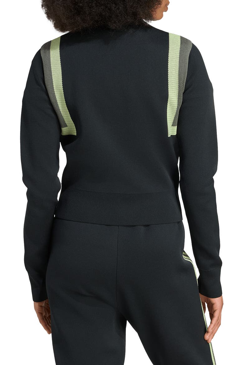 Knit Track Top, Alternate, color, BLACK