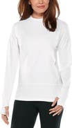 Coolibar Women's Relaxed Long Sleeve T-Shirt - UPF 50+ Sun Protection - LumaLeo