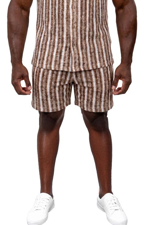 Knit Drawstring Shorts