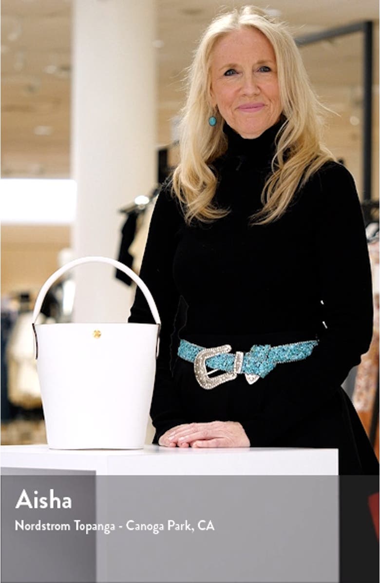 Épure Leather Bucket Bag, sales video thumbnail