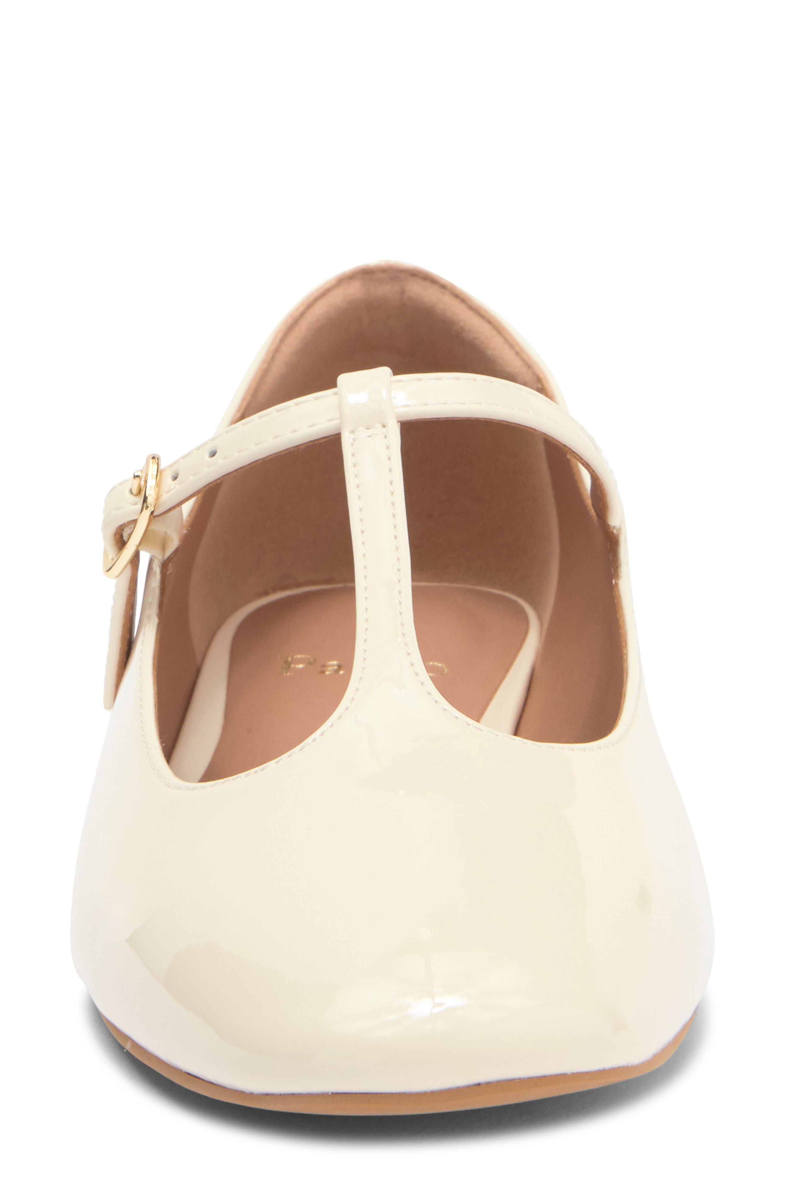 Linea Paolo Marla Mary Jane Flat, Alternate, color, Ivory