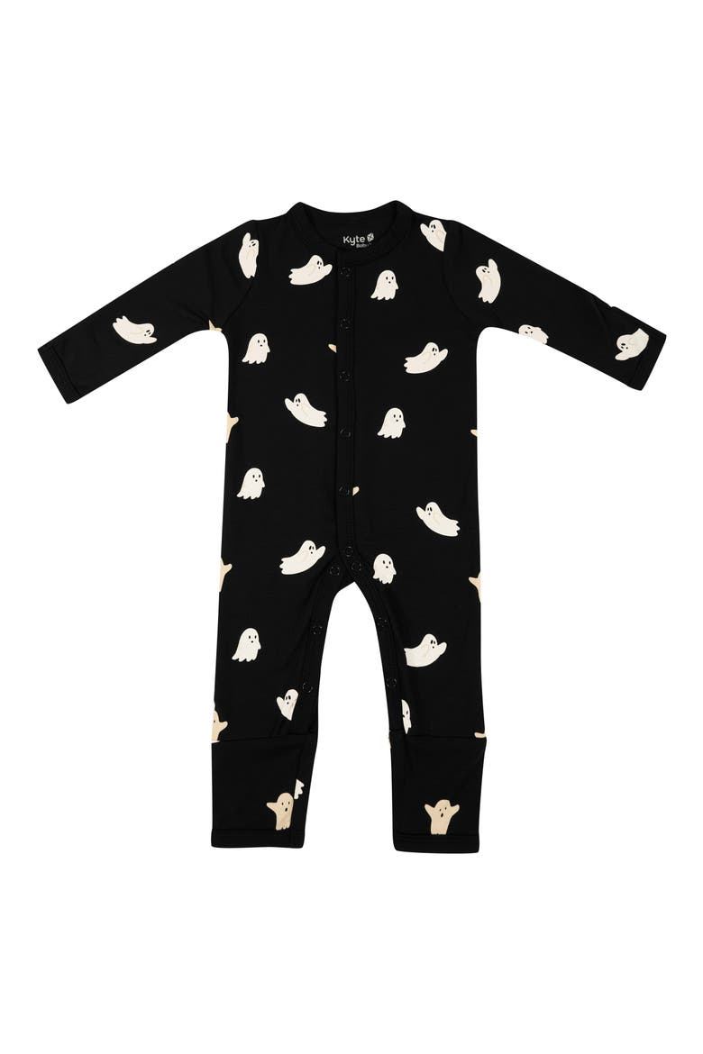 Boo Long Sleeve Romper, Main, color, BOO