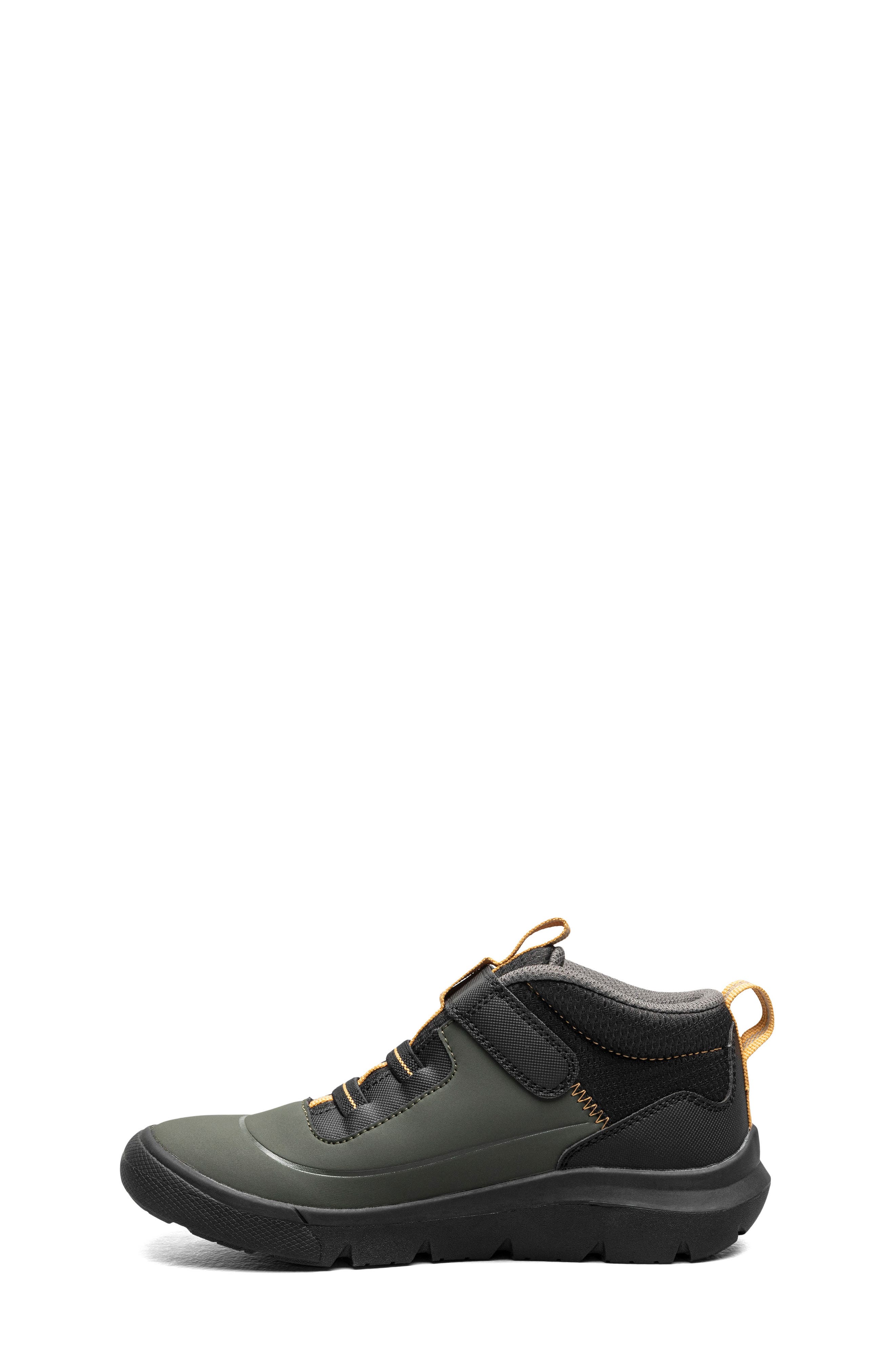 Bogs Kids' Skyline Kicker Water Resistant Sneaker, Alternate, color, Black/ Green