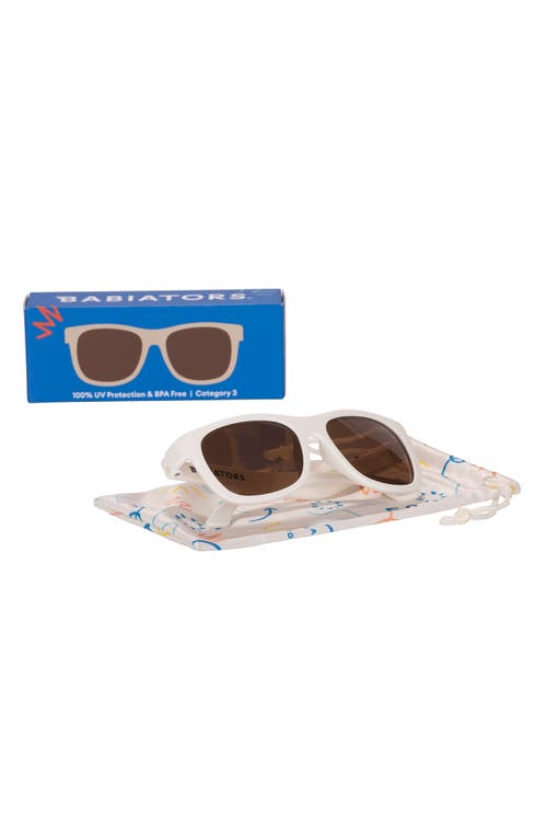 Babiators Kids' Navigator Sunglasses In Sweet Cream