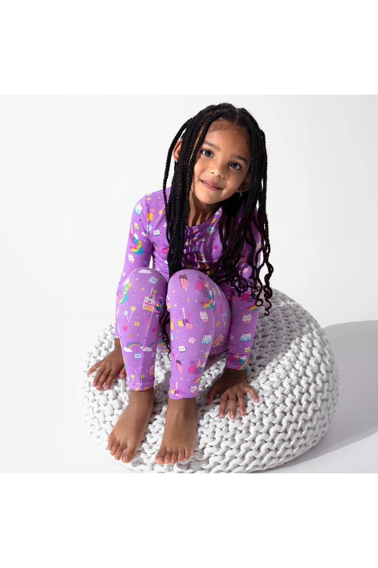 Kids' Gabby's Dollhouse Sweet Treats Set of 2 Piece Pajamas, Alternate, color, Gabby's Sweet Treats
