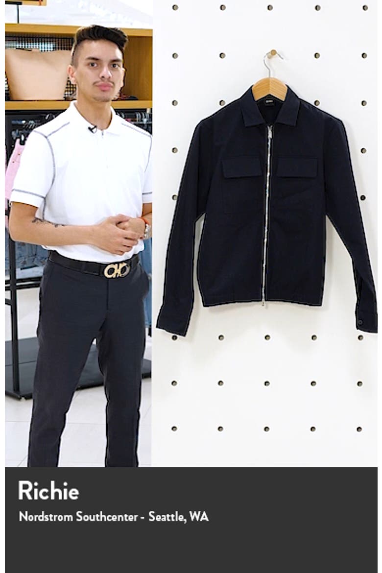 Lawson Zip-Up Twill Jacket video