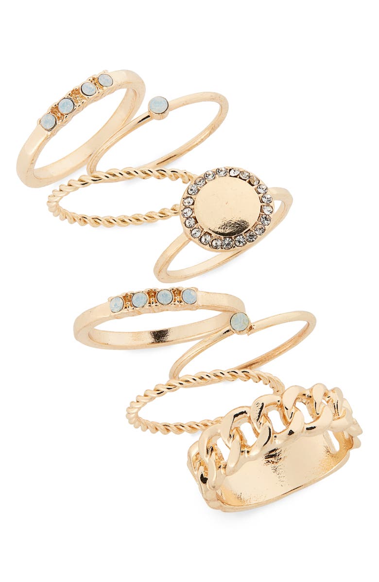 BP. Set of 8 Stacking Rings, Main, color,