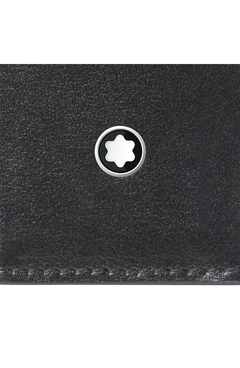 Montblanc Meisterstück Two-Pen Sleeve, Alternate, color, Black