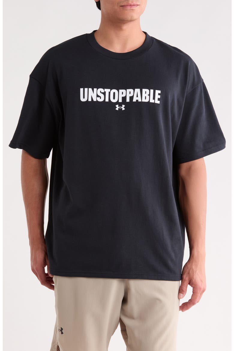Unstoppable Graphic T-Shirt, Main, color, 001 BLACK