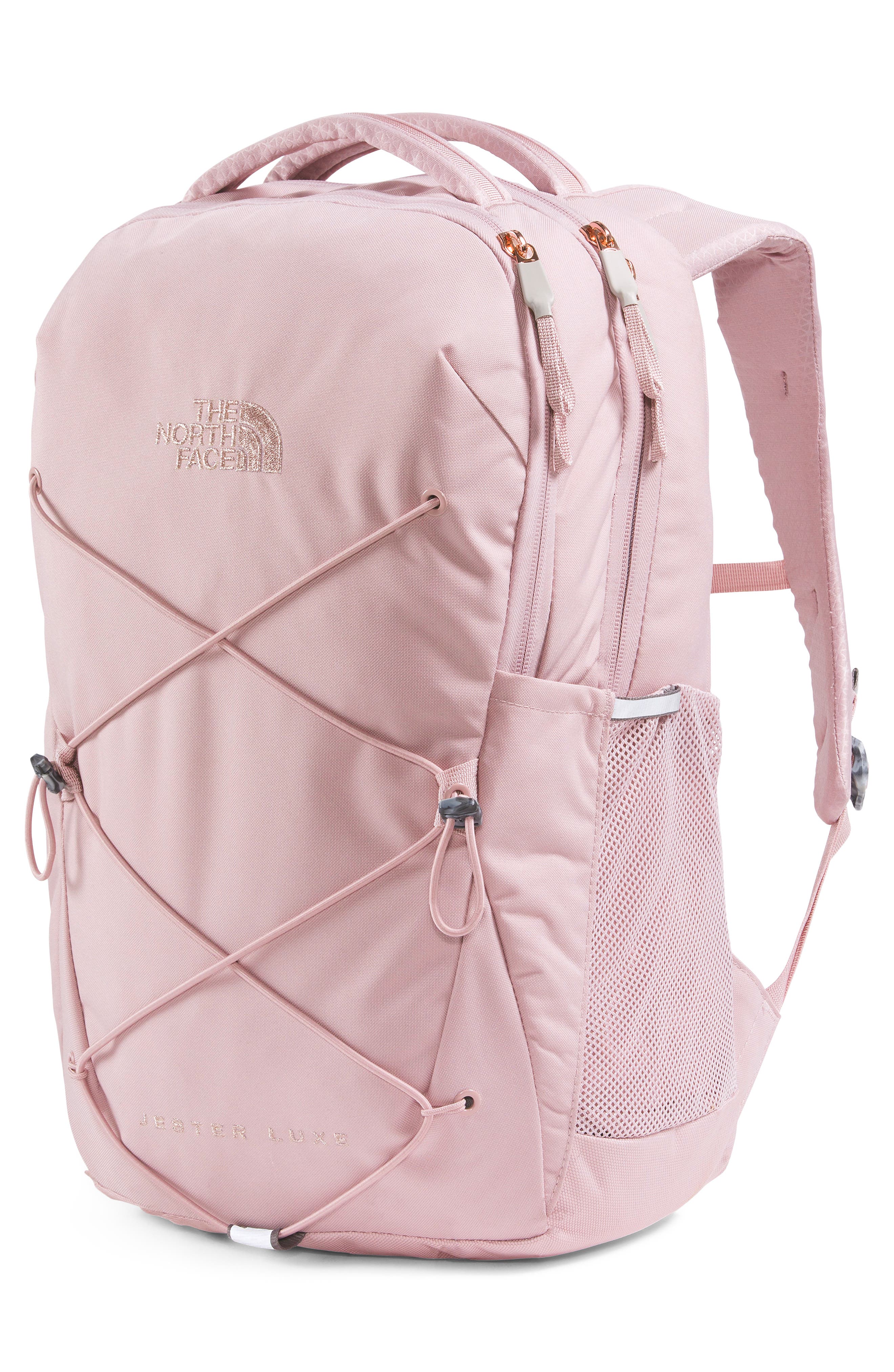 Jester Luxe Backpack, Alternate, color, METAL PINK/ BURNT CORAL